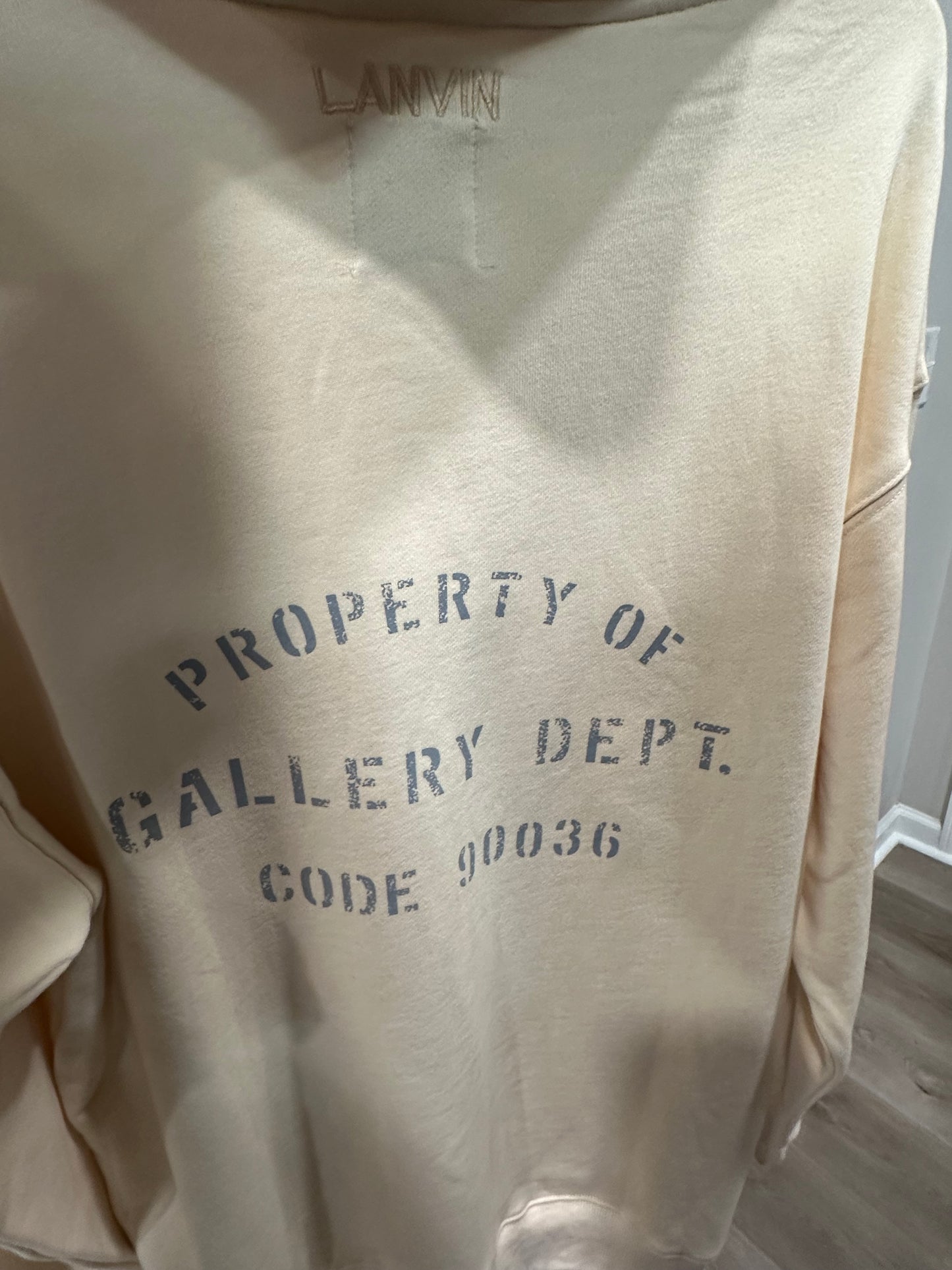 Gallery Dept x Lanvin Hoodie