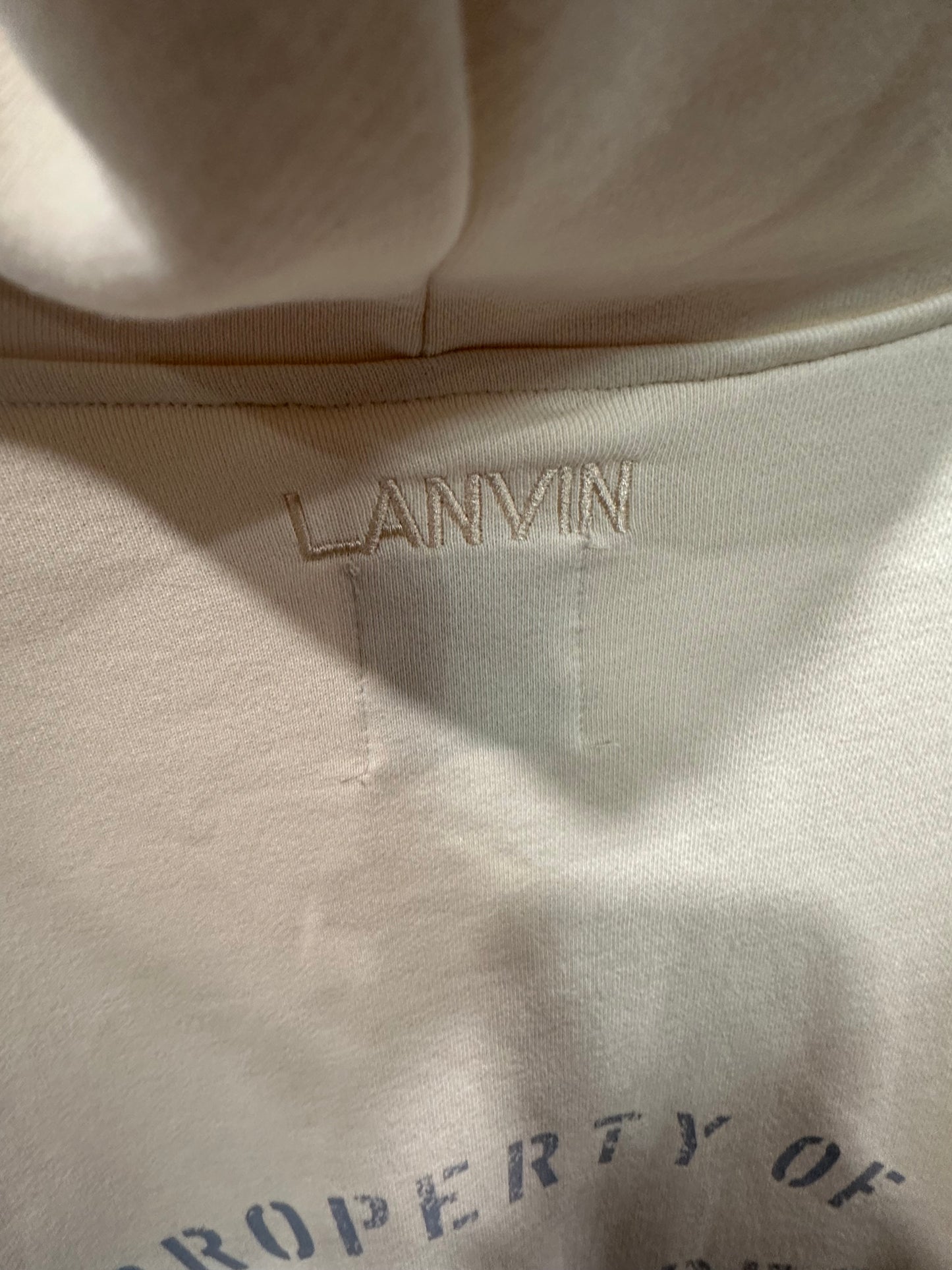 Gallery Dept x Lanvin Hoodie